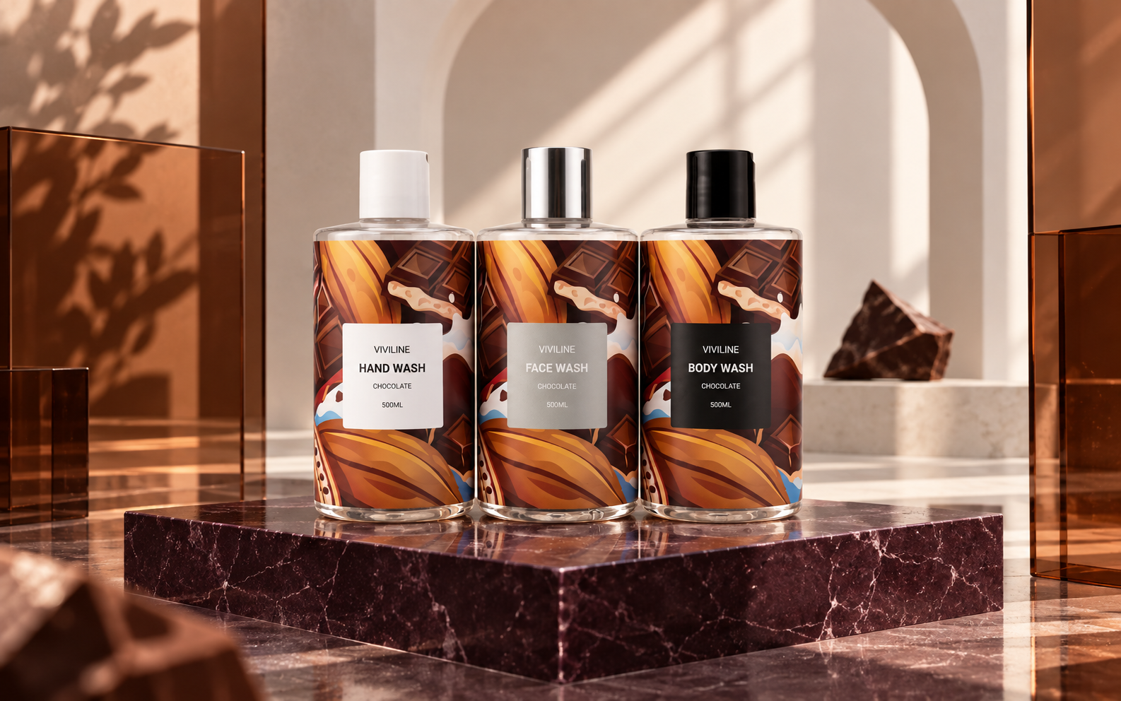 VIVILINE Chocolate Wash Collection campaign
