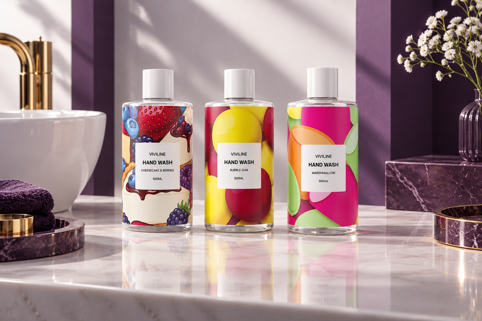 Hand Washes VIVILINE campaign