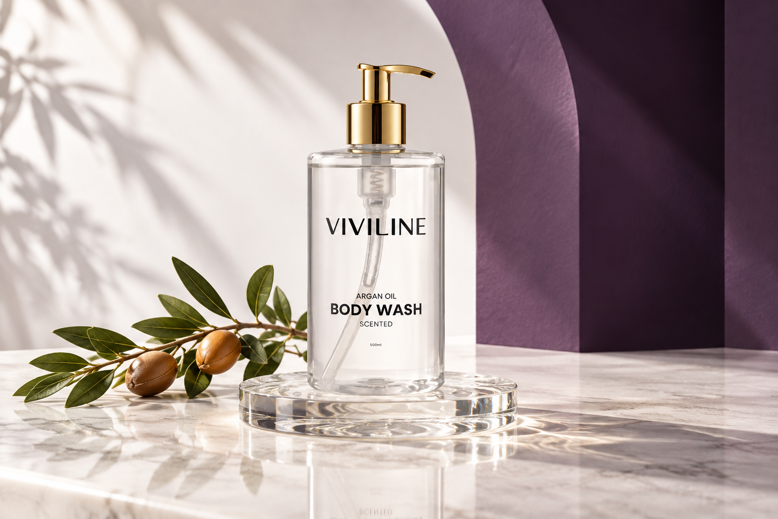 CLEAR. GOLDEN. PURE. VIVILINE campaign